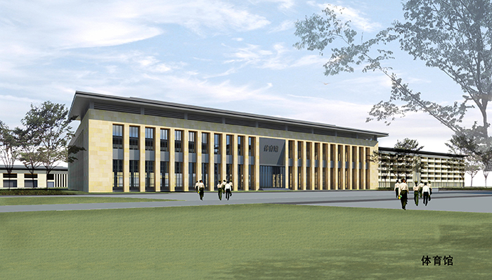 中國(guó)人民武裝警察部隊(duì)石家莊士官學(xué)校體育館鋼結(jié)構(gòu)