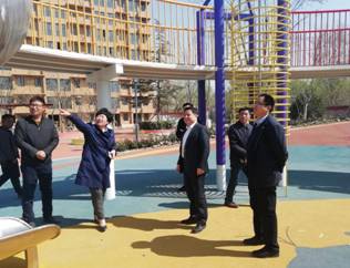 寧晉縣委書(shū)記唐樹(shù)元對(duì) “民樂(lè)園東擴(kuò)項(xiàng)目”進(jìn)行實(shí)地調(diào)研