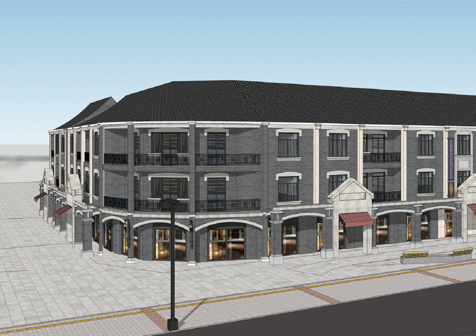 巢湖市改善農(nóng)村人居環(huán)境黃麓鎮(zhèn)立面改造工程