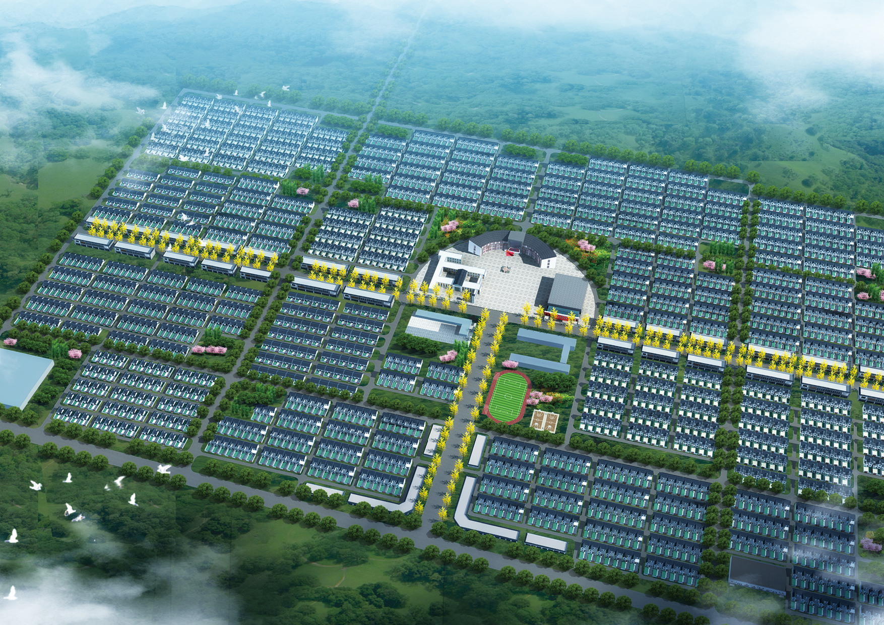 魏縣易地扶貧搬遷工程江莊社區(qū)建設項目